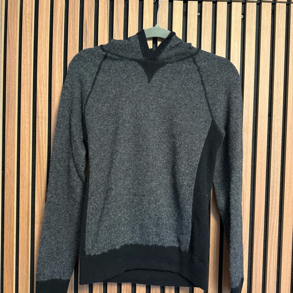 Vince Charcoal and Black Men's Sweater
